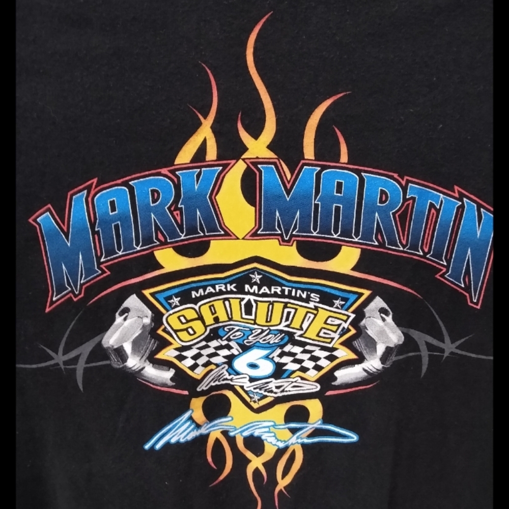 Mark Martin #6 Nascar Roush Racing Graphic T-Shirt